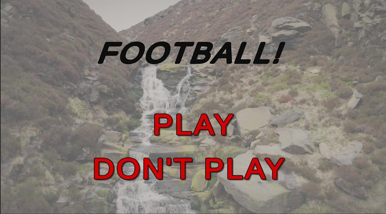 Football! 1920 x 1080