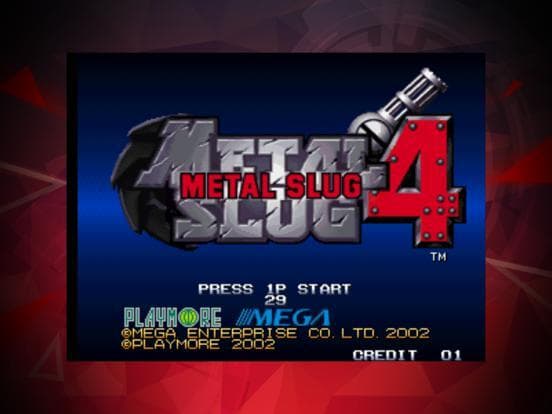 METAL SLUG 4 ACA NEOGEO screenshot 2
