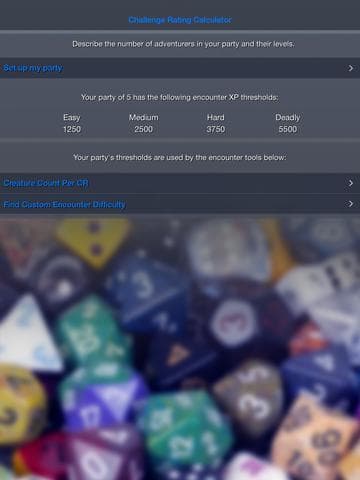 Encounter Challenge Calc screenshot 3