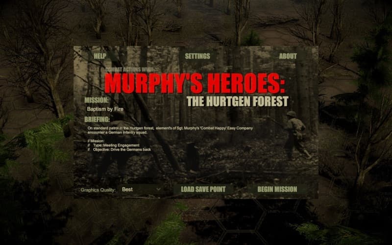 Murphys Heroes Hurtgen Forest screenshot 4