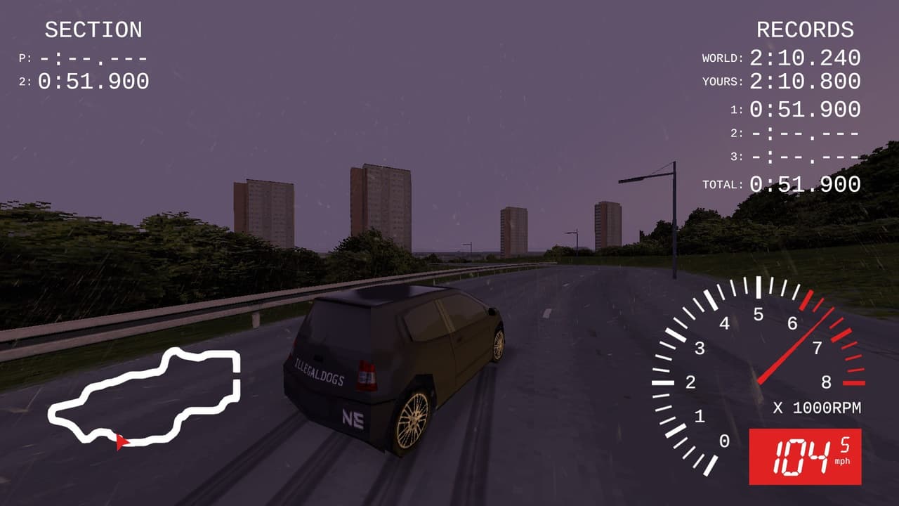 Rainy Day Racer screenshot 5