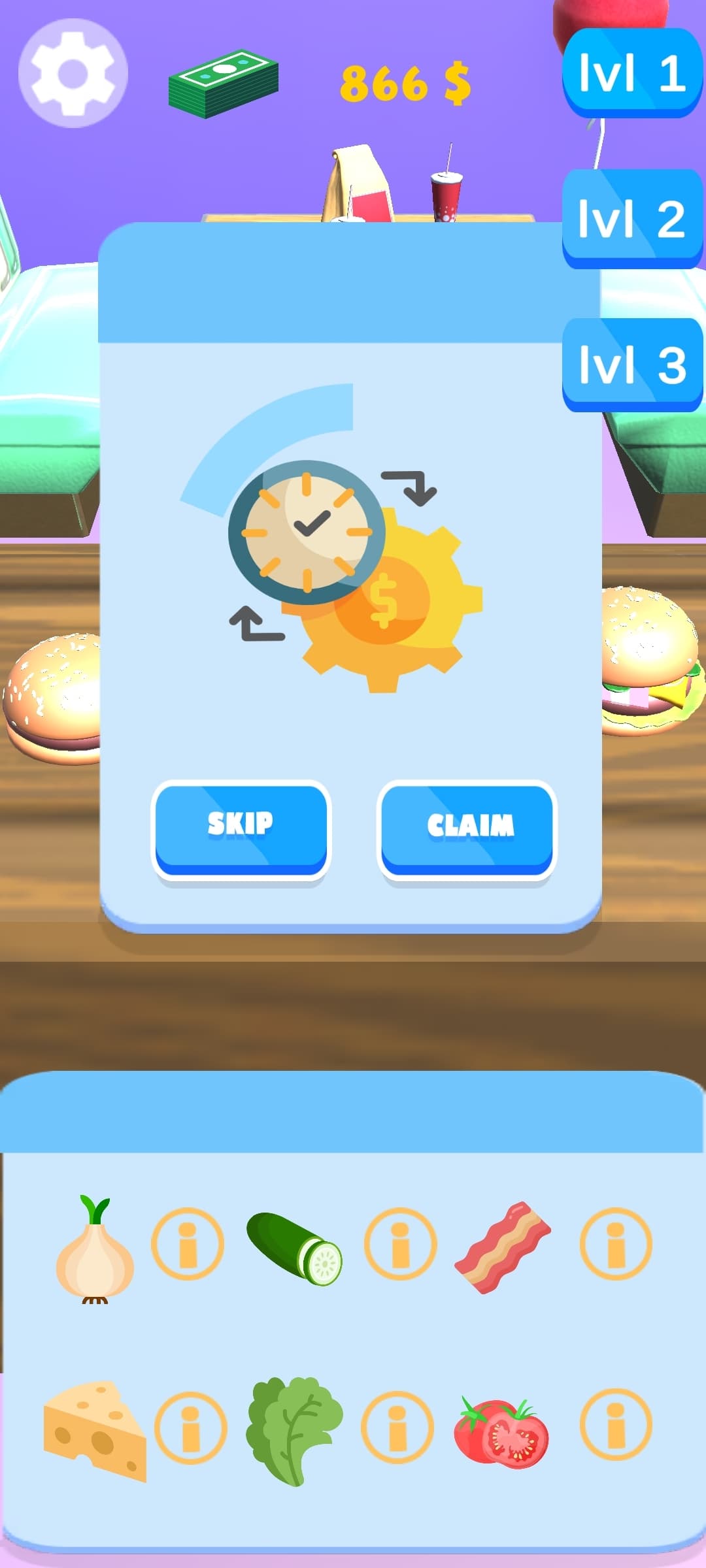 Burger Flipper 3D screenshot 2