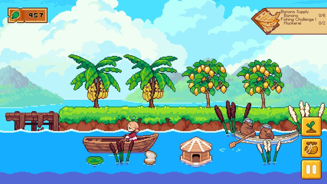 Lunas Fishing Garden screenshot 2