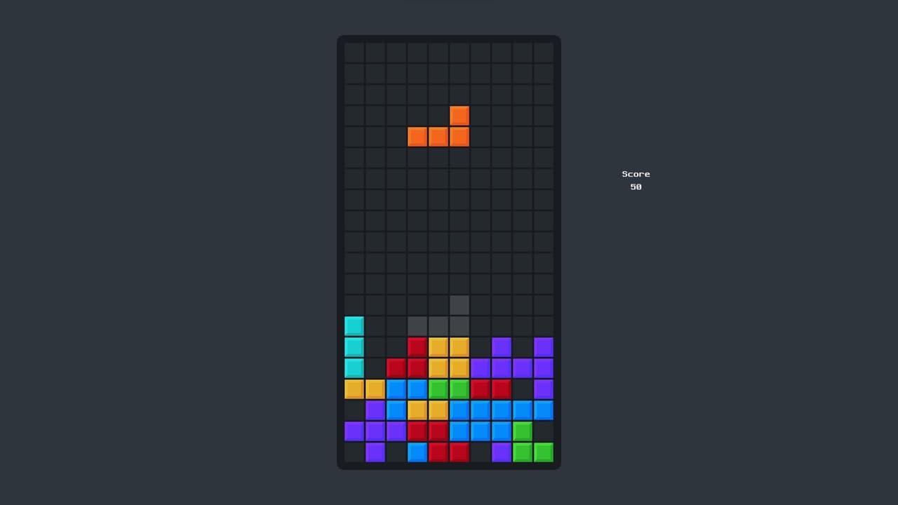 Tetris (itch) (Marllon-Freitas) screenshot 2