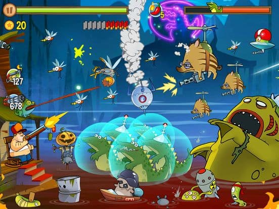 Swamp Attack screenshot 5