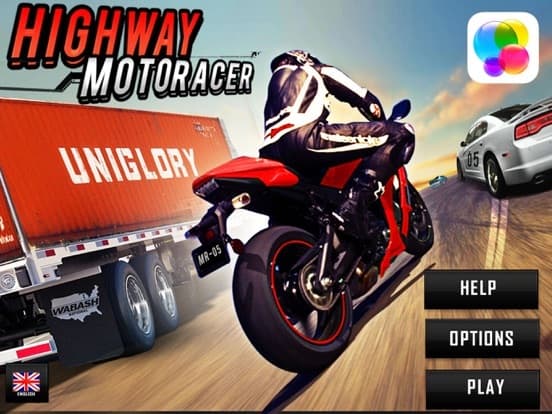 Highway Bike Racer: 3D Racing screenshot 2