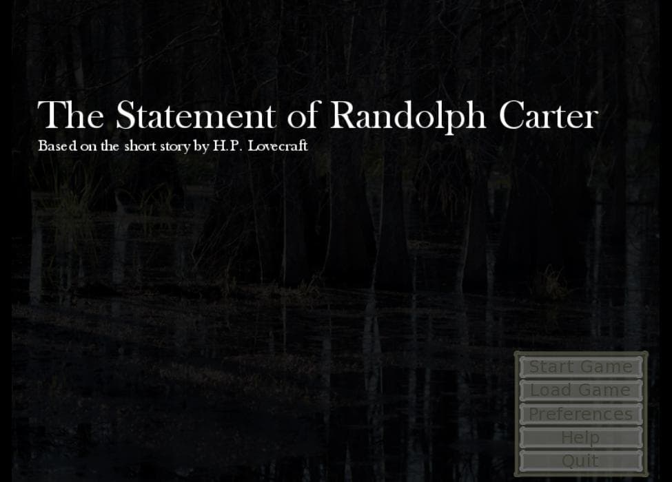 The Statement of Randolph Carter
