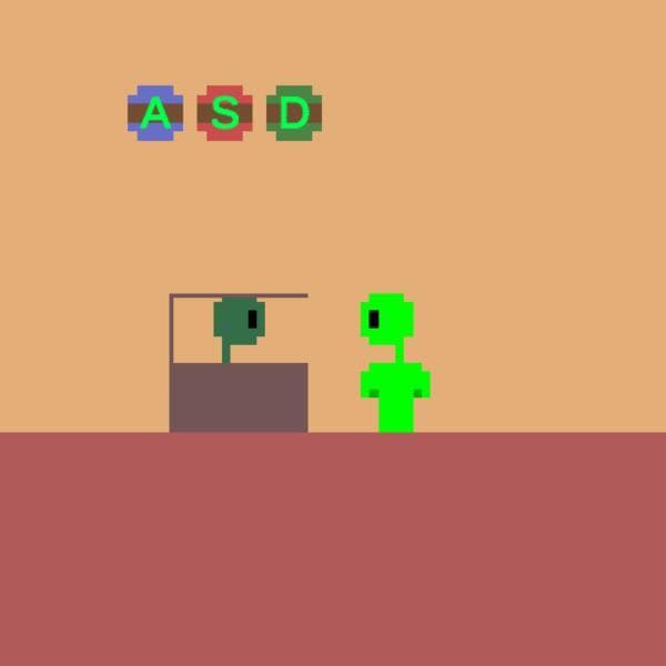 Alien Food Stand - 1 Hour Game Jam