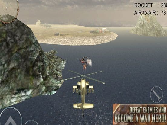 Helicopter Battle: War 3 screenshot 2