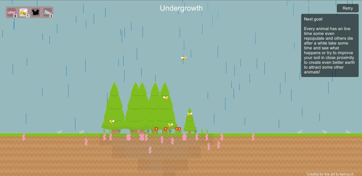 Undergrowth (Mix and Jam Game Jam) screenshot 2