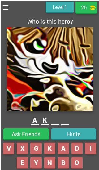 Guess The MobileLegends Heroes QUIZ APP screenshot 2