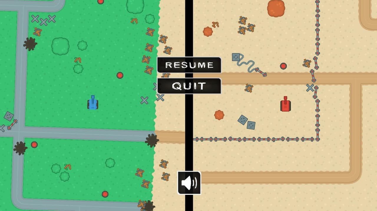 TankWar 1x1 screenshot 2