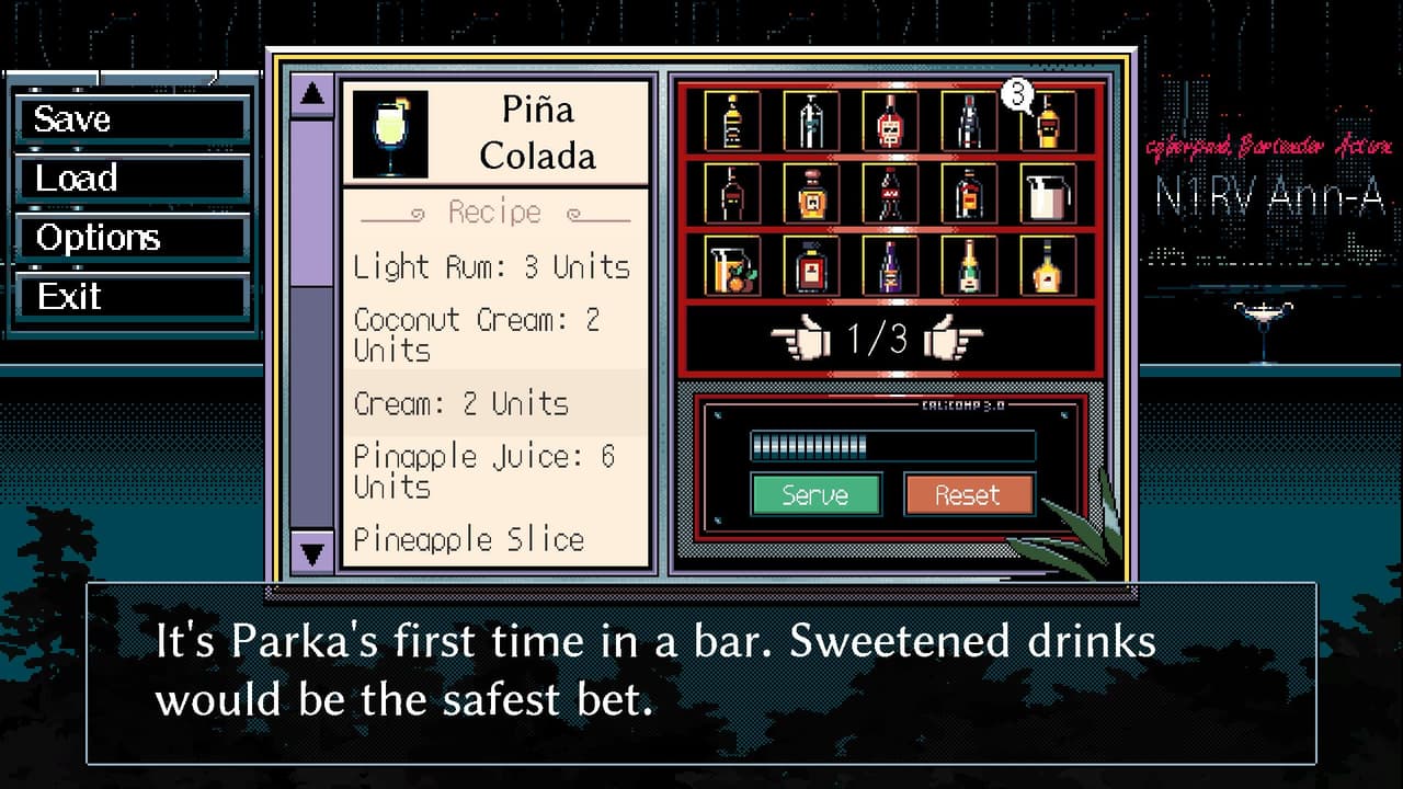 N1RV Ann-A: Cyberpunk Bartender Action screenshot 5