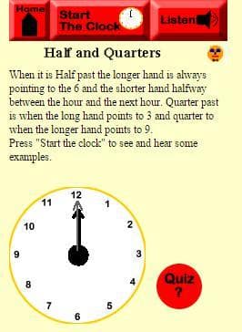 Learning to tell the time with Mr Potch screenshot 2