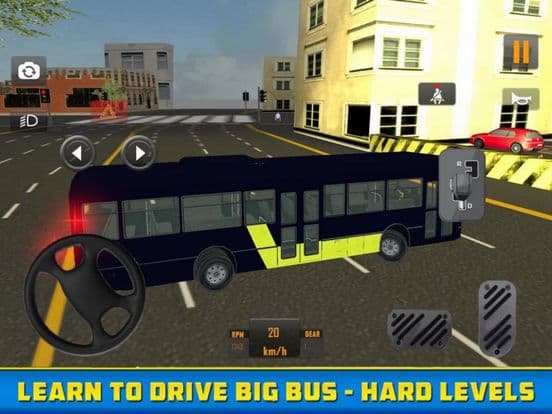 3D Bus parking Test screenshot 3