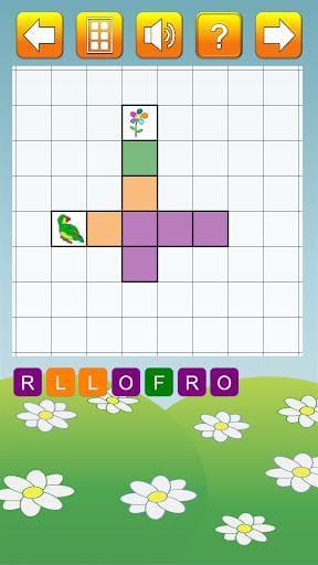 Spanish Crosswords 4 Kids Lite screenshot 3