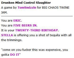 Drunken Mind Control Slaughter