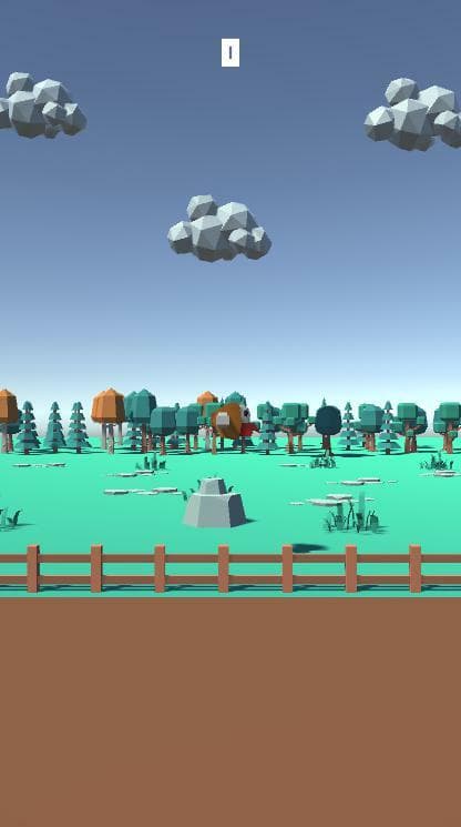 Flappy Bird 3D (ahnafnafee) screenshot 2
