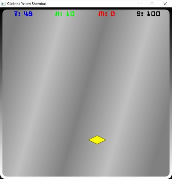 Click the Yellow Rhombus