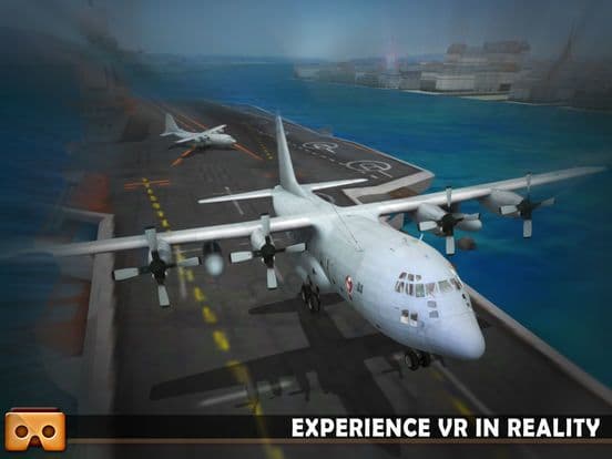VR Airplane Flight Sim 2017 screenshot 3