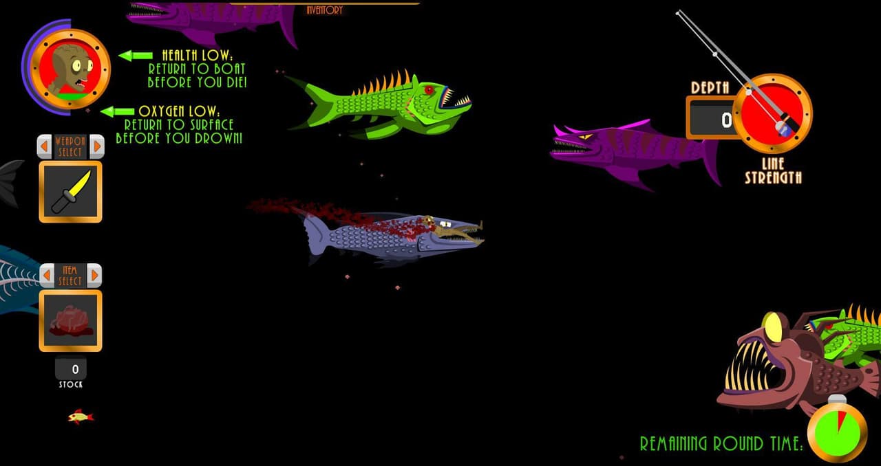 Nightmare Fishing Tournament (2D) screenshot 3