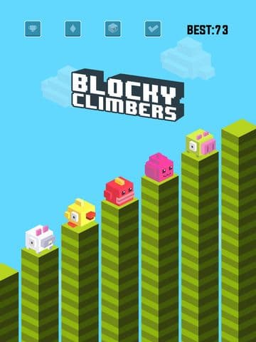 Blocky Climbers screenshot 2