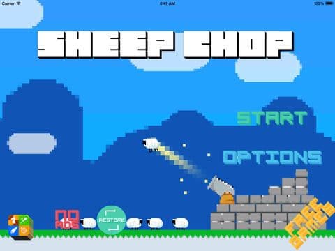 Sheep Chop - Homerun Bump Mingle screenshot 2