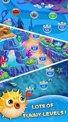 Solitaire TriPeaks - Fish Rescue screenshot 6