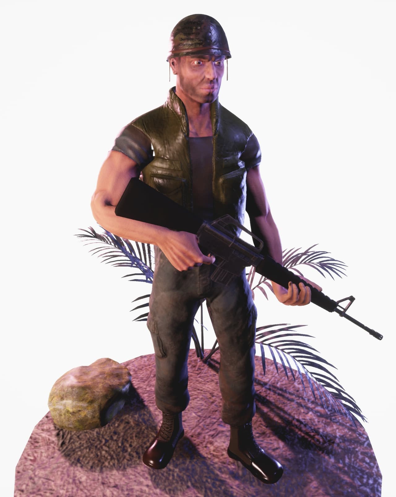 Vietnam War Infantry Soldier screenshot 2