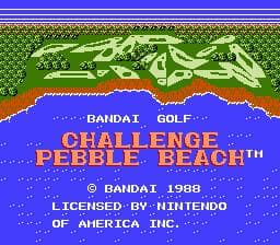 Bandai Golf: Challenge Pebble Beach screenshot 3