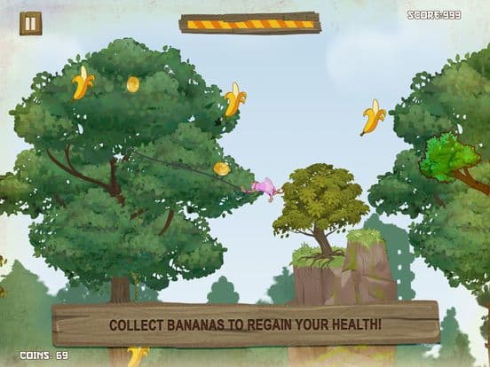 Rope Hanger: Monkey Ninja screenshot 4