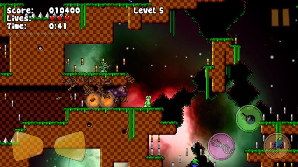 Gene - run & jump platformer