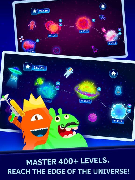 Math Matching Game. Space Math qiuz screenshot 6