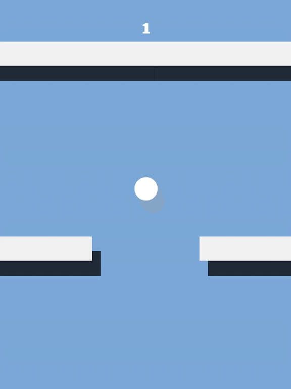 Dash Up ballz - flappy tennis screenshot 4