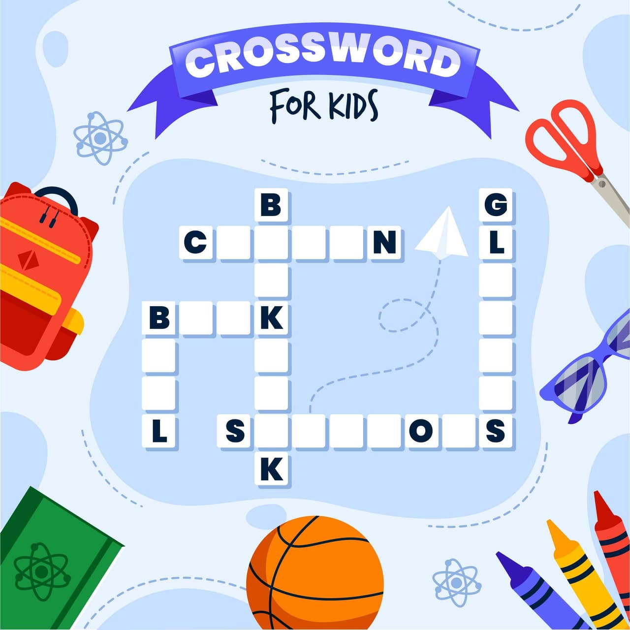 Crossword for Kids | Construct 3