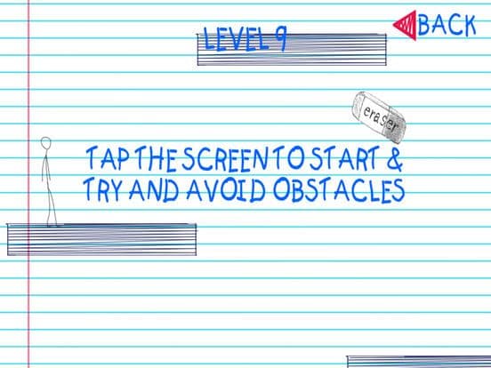Dumb Stickman Run 4 (Challenge Gravity and dont die running in danger zone like dumber guy. Win the scary race and be a happy man) screenshot 3