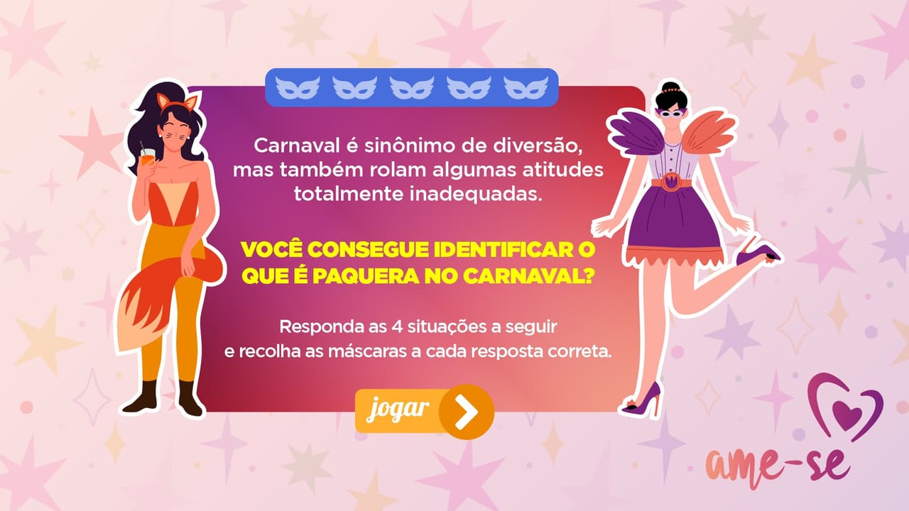 Ame-se no carnaval