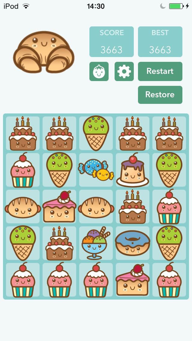 Cartoon Fruit 8192 screenshot 2