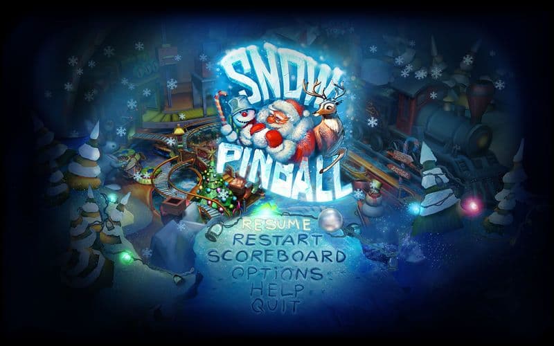 Snow Pinball screenshot 2