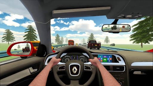 VR Traffic Racing In Car Driving: Virtual Games screenshot 6
