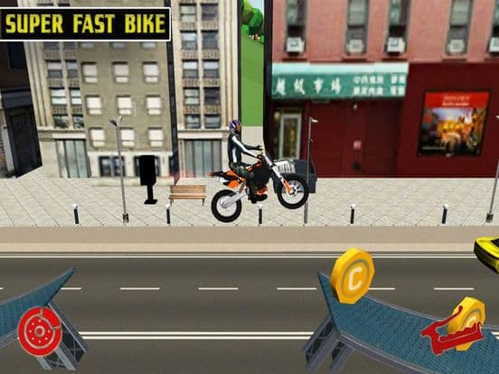 Bike Huge Jumps Tracks screenshot 2