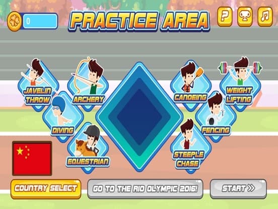Sports Meeting - Archery,Diving, Weight Lifting... screenshot 2