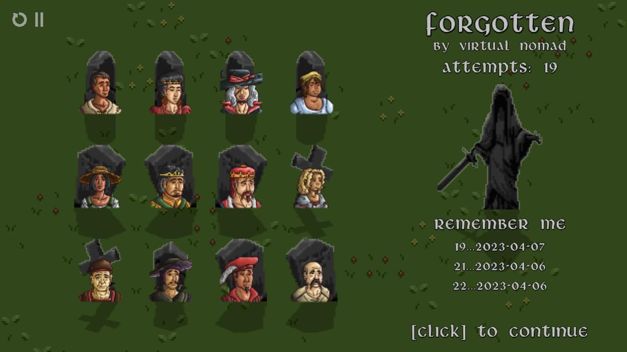 Forgotten (itch) (Virtual Nomad)