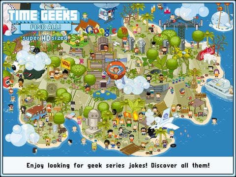 Time Geeks: Find All! HD screenshot 3