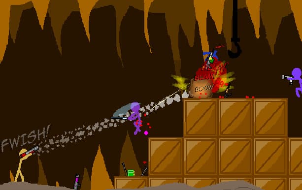 Boring Man - Online Tactical Stickman Combat screenshot 2