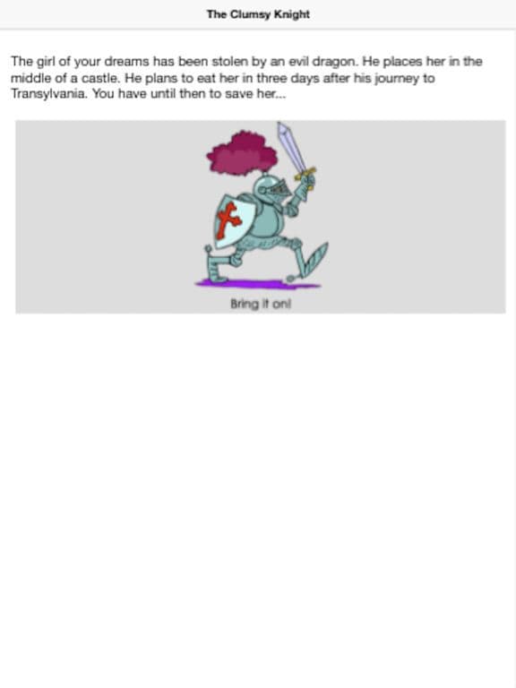The Clumsy Knight screenshot 2