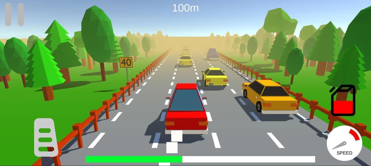 Highway runner screenshot 2