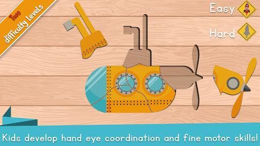 Vehicles Puzzle for Kids: Preschool screenshot 2