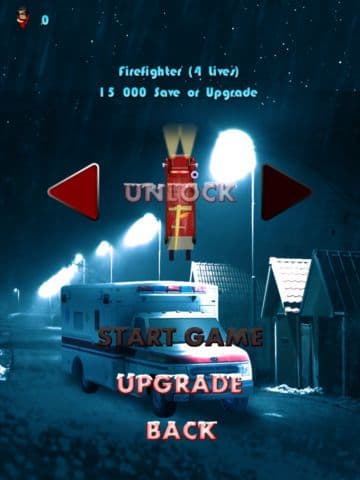 Winter Cold Dark Night Blackout: The Emergency Vehicle to the Rescue - Free