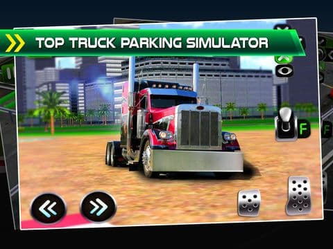 3D Truck Car Parking Simulator - School Bus Driving Test Games! screenshot 2